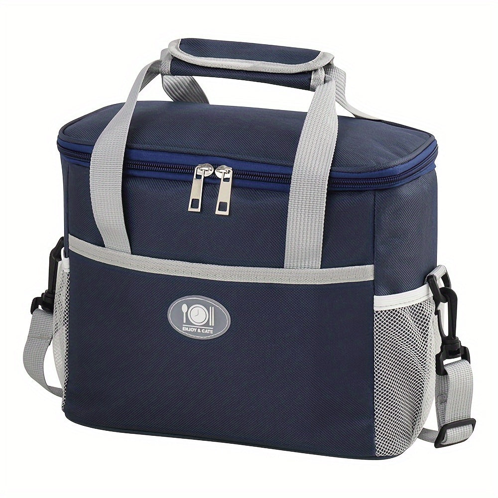 Portable Insulated Bag Large Capacity Aluminum Foil Lunch Box Bag