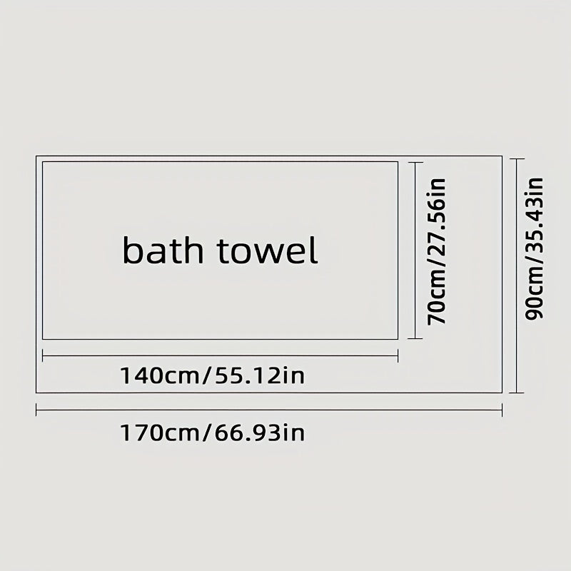 Large Absorbent Quick Drying Bath Sheet Towel for Men and Women