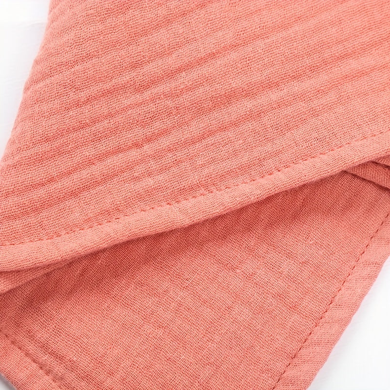 Kids' Red Cotton Comfort Towel w/ Pacifiers - High Temp Disinfection