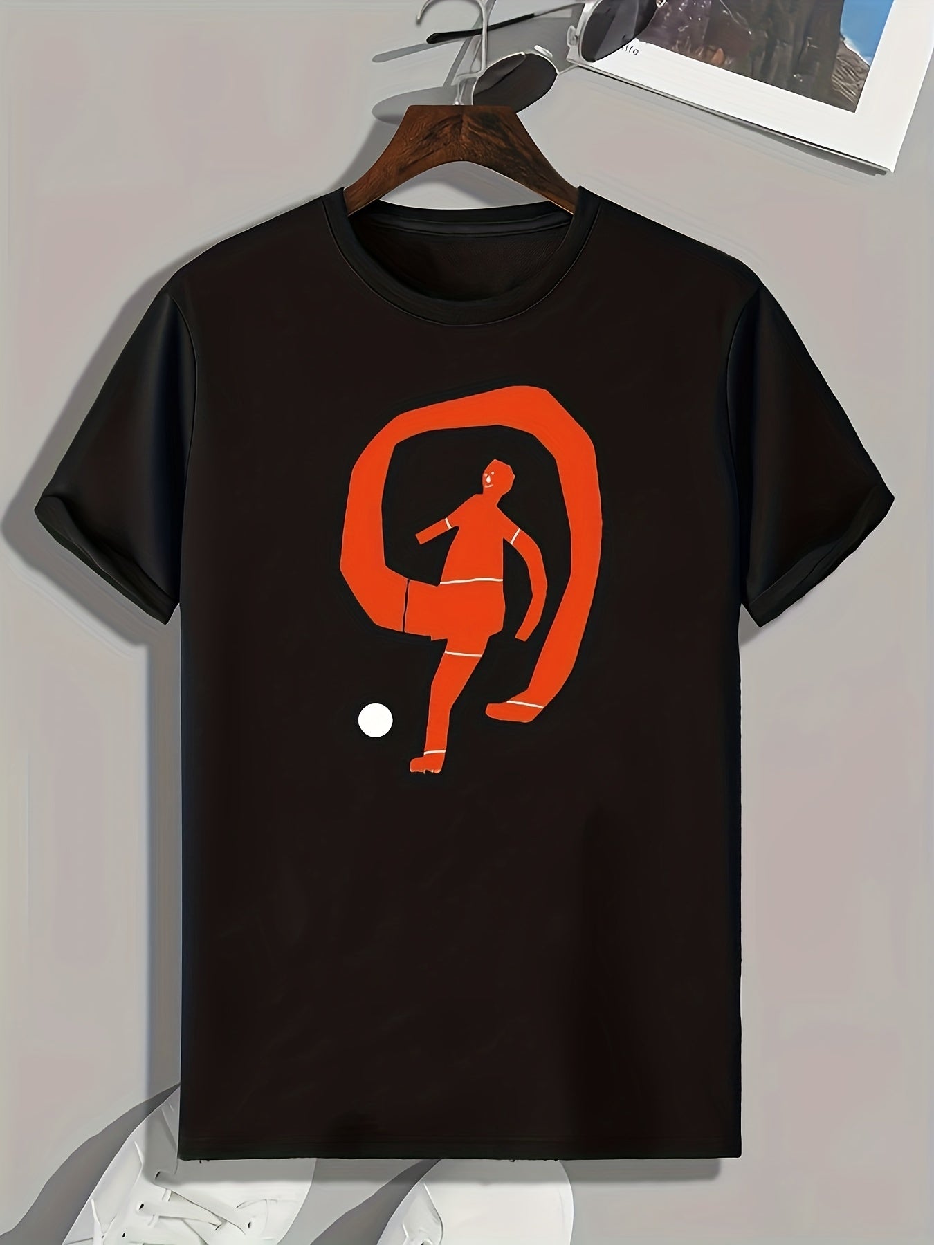 Stylish Pattern Print Men's Graphic T shirt for Summer