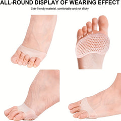 2Pairs Gel Ball Foot Pads for High Heels Pain Relief Insoles