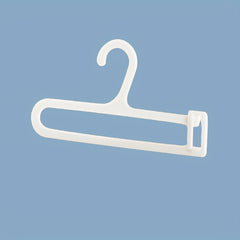 6pcs Mini Clothes Hanger Set with Rack for Labubu Dolls Display