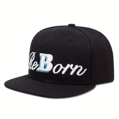 Anime Letter Embroidery Snapback Hat Hip Hop Baseball Cap