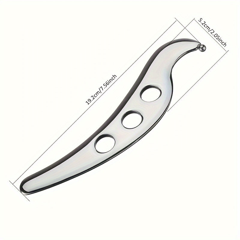 Physiotherapy Massager Stainless Steel Body Massage Tool Gua Sha Board
