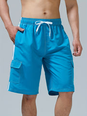 Tropical Swim Trunk Beach Shorts Men's Swimwear - Quick Drying