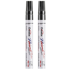 Permanent Paint Pens 2 Pack Medium Tip Waterproof Marker Pen for Metal Rock Wood