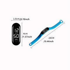 Kids LED Digital Sports Watch - Durable & Stylish