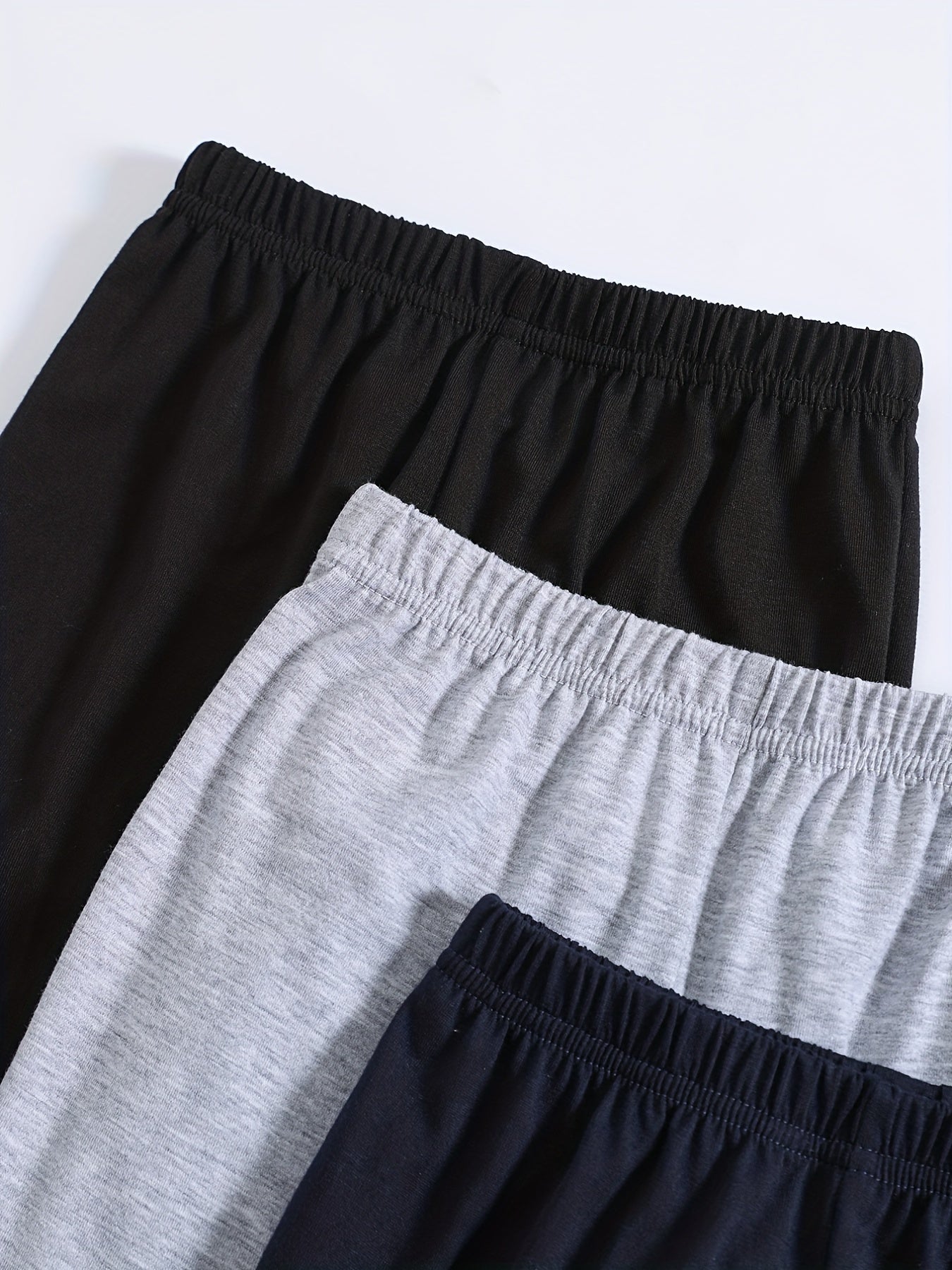 3pcs Boys Casual Comfortable Active Sweatpants Jogger Sports Pants