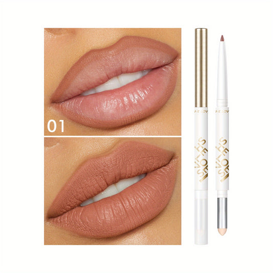 Matte Lip Liner Pencil, Waterproof Contouring Lip Pen