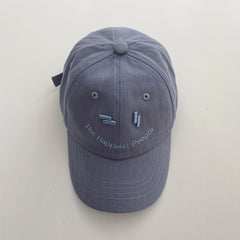 Kids Sunshade Baseball Cap with Embroidery for Outdoor Activity