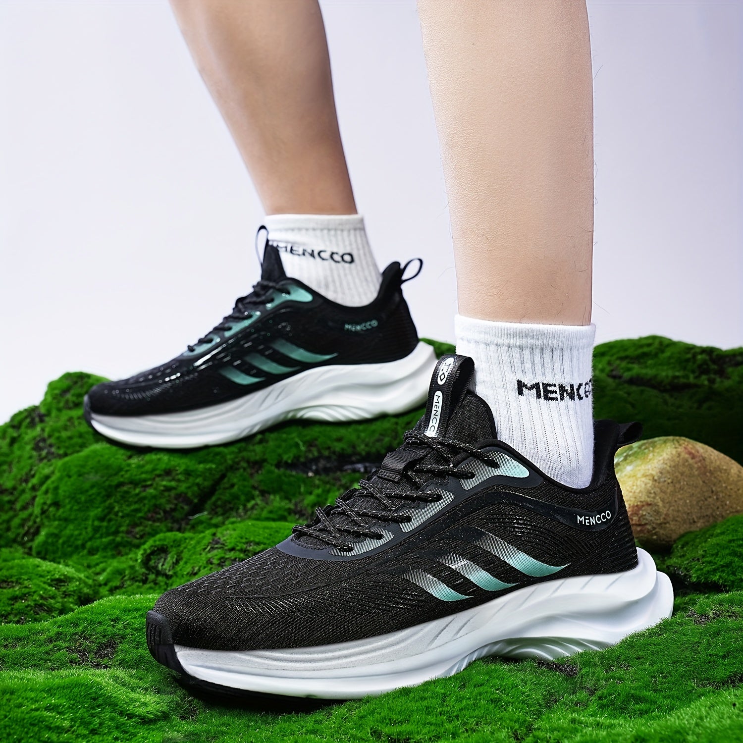 Men's Breathable Running Shoes Outdoor Athletic Sneakers