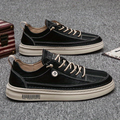 Men's Stylish Lace Up Sneakers Casual Outdoor Walking Shoes