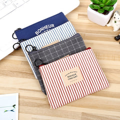 Zipper Storage Bag Cosmetic Pouch Sanitary Napkin Bag Modern Style