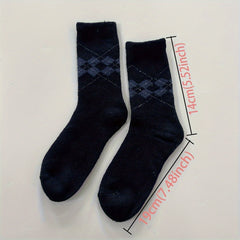 10 Pairs Warm Velvet Socks for Autumn/Winter