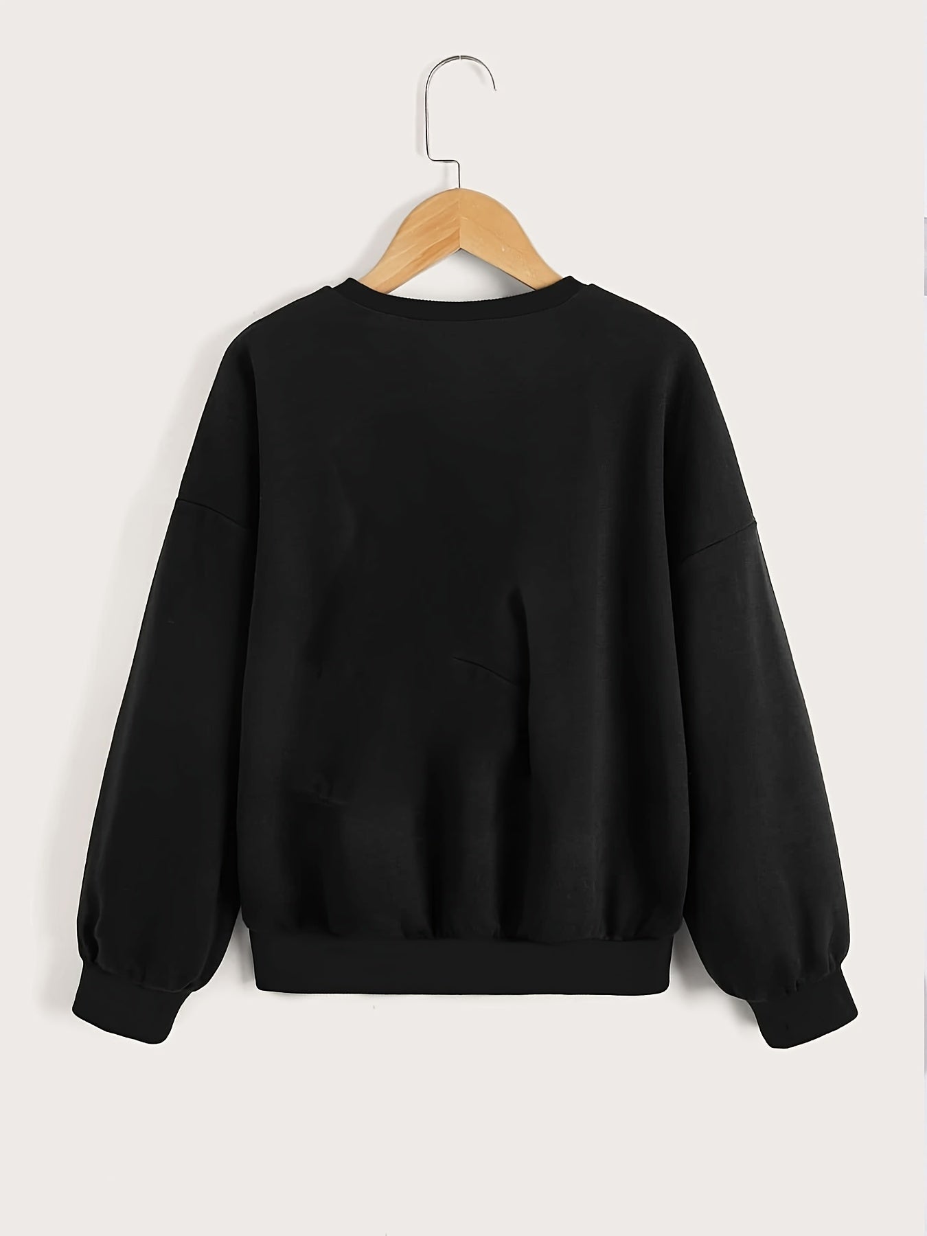 Girls' Halloween Sweatshirt Long Sleeve Pullover