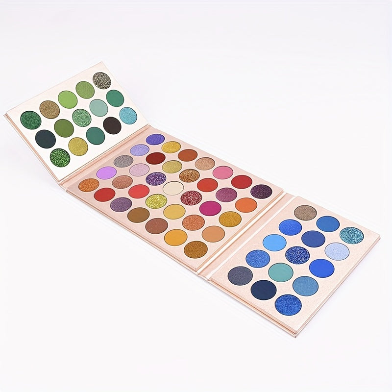Pro 65 Eyeshadow Palette Waterproof Matte Shimmer Metallic