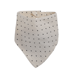 Floral Print Cotton Triangle Bib For Boys Girls