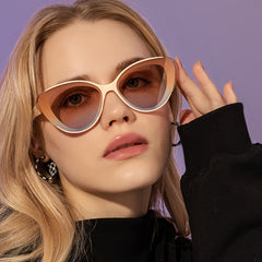 Cat Eye Vintage Sunglasses UV Protection for Women