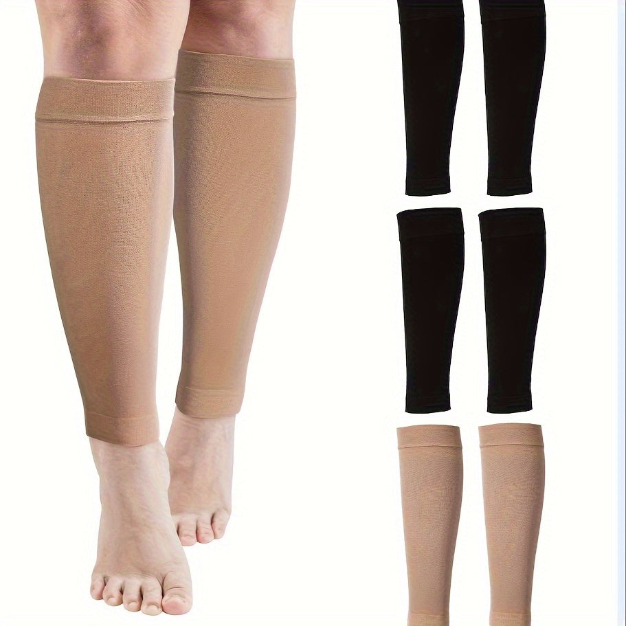 1 Pair Unisex Sports Compression Knee Pads High Elasticity Pressure Resistance