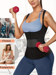 Waist Trainer Tummy Control Zipper Shaping Cami Top