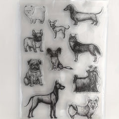 Bear Happy Birthday Clear Stamps for Card Making DIY Scrapbooking