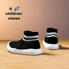 Baby Boys Slip On Sock Shoes Breathable Non Slip Walking Shoes
