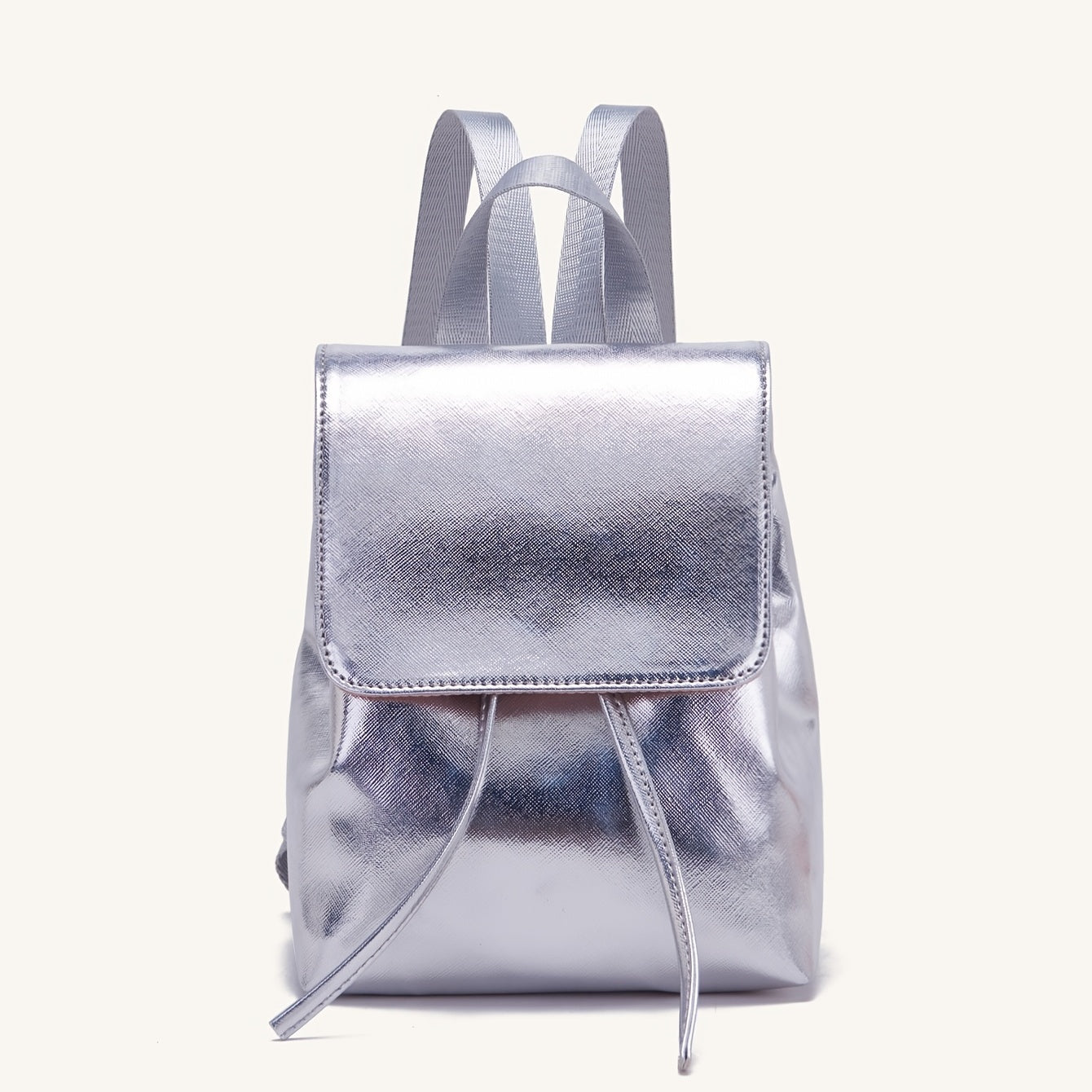 Kids Large Capacity Schoolbag Silver Travel Backpack