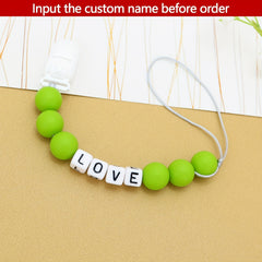 Custom Pacifier Clip for Baby Personalized Baby Accessory