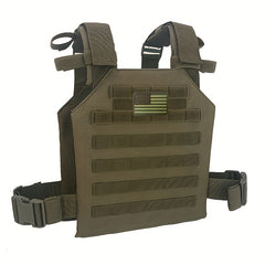 Security Vest with Green US Patch for Outdoor Training