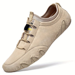 Men's Breathable Casual Shoes with Lace Buckle