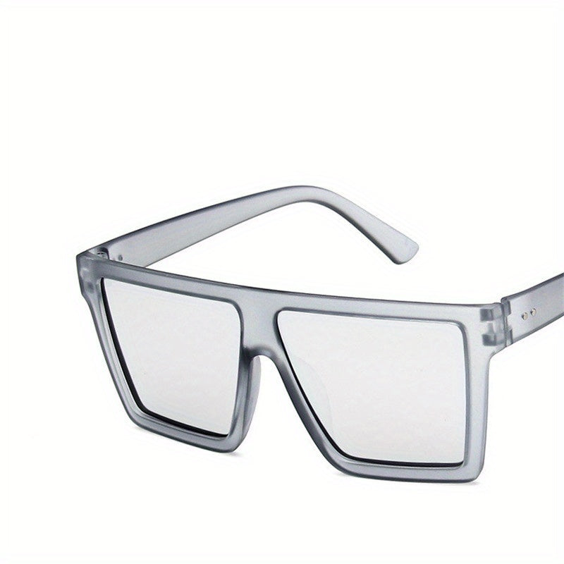 Oversized Square Frame Sunglasses Beach UV400