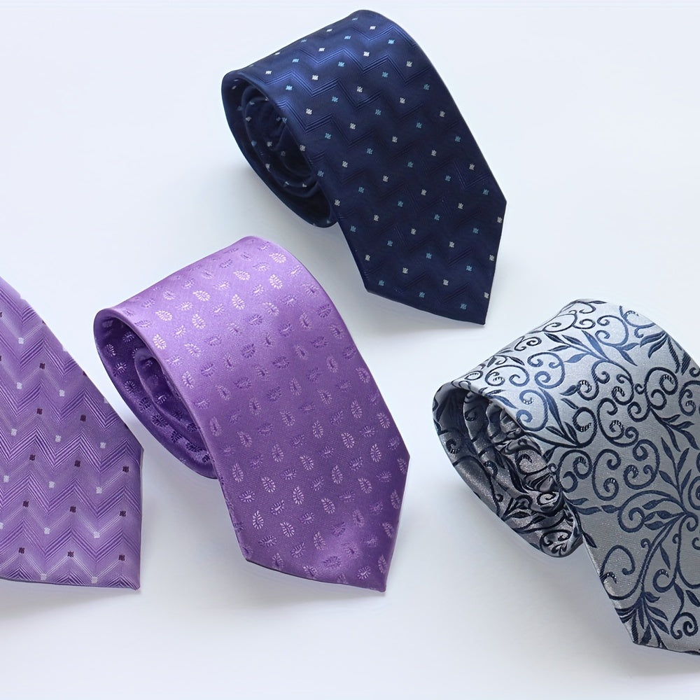 Floral Casual Neck Tie for Men - Size 3 15Inch