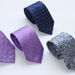 Floral Casual Neck Tie for Men - Size 3 15Inch