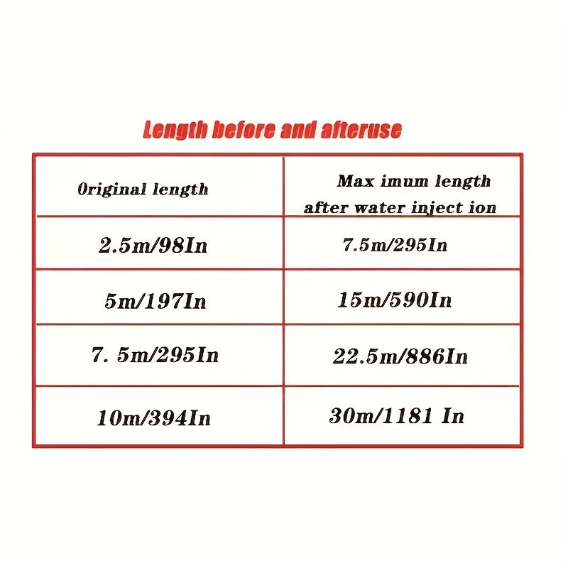 Flexible High Pressure Garden Hose 125ft for Lawn Irrigation