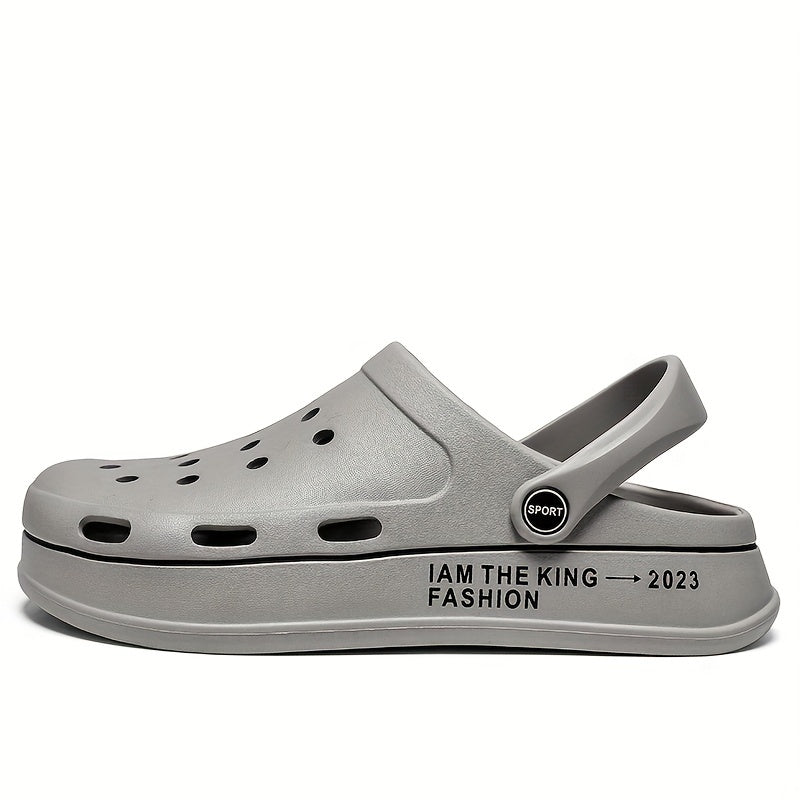 Unisex Lightweight Garden Clogs Hollow Out Sandals