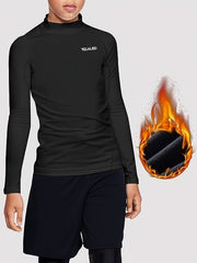 TELALEO Boys Compression T Shirt Youth Undershirts Thermal Long Sleeve