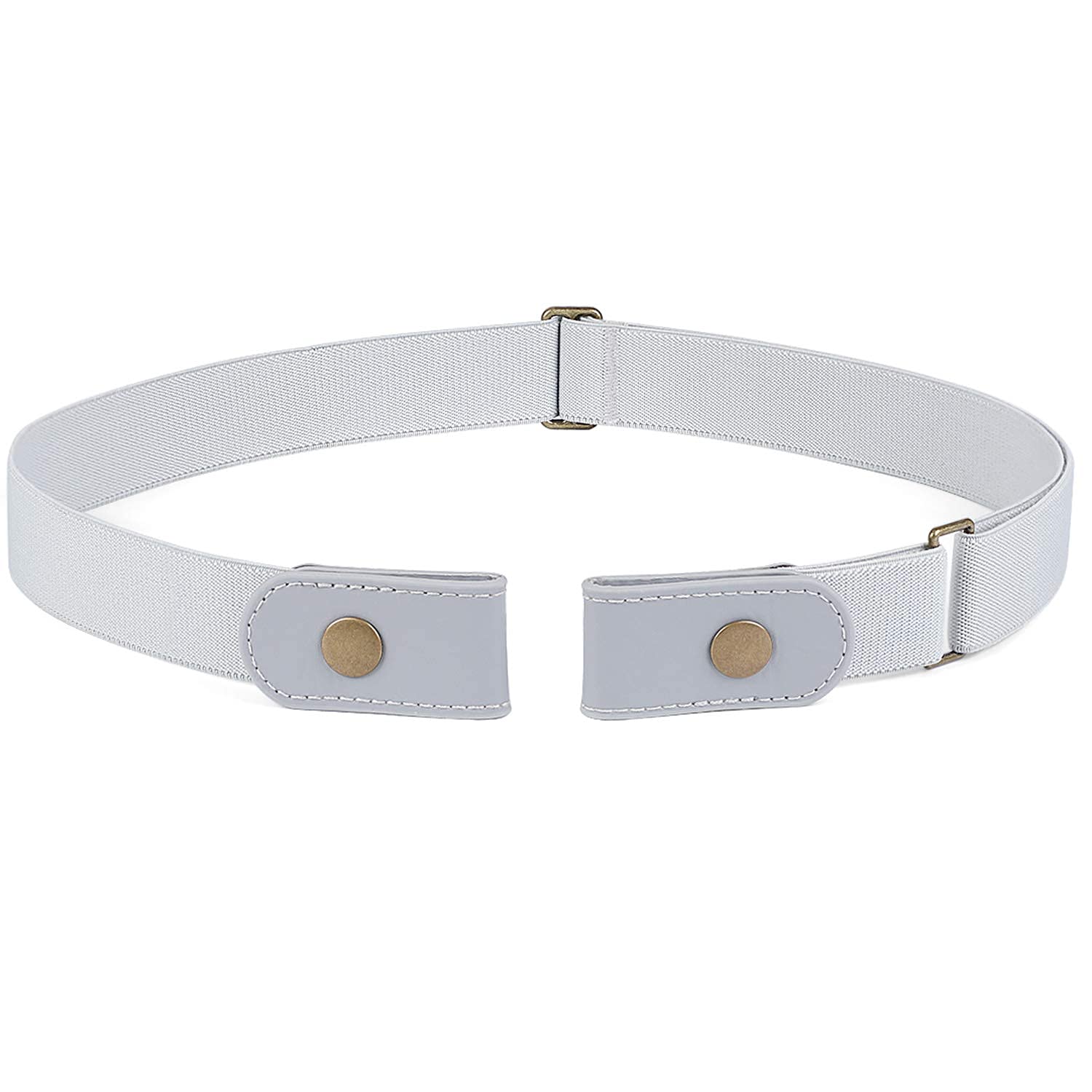 Men's No-Buckle Stretch Belt for Jeans Pants 1 38 Inches