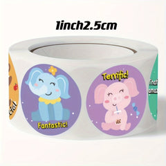 500pcs Gift Wrap Sealing Stickers for DIY Packaging