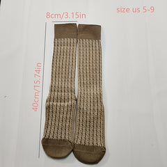 Long Tube Non-slip Yoga Socks for Pilates Sports Fitness