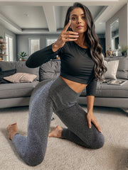 High Waist Yoga Leggings Workout Running Pants Women's Activewear
