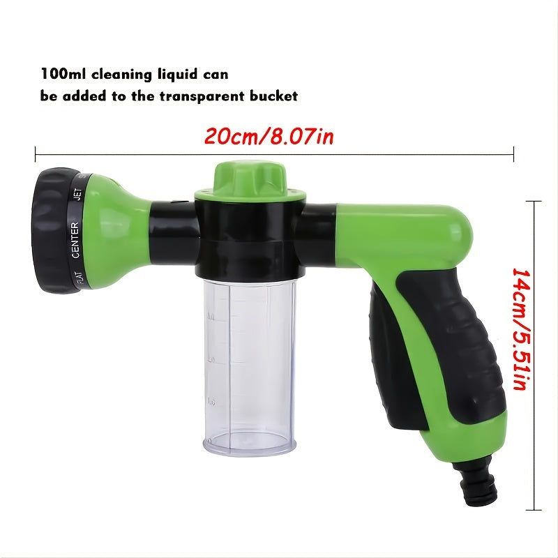 Portable Automatic Foam Gun High Pressure Water Gun Nozzle Spray