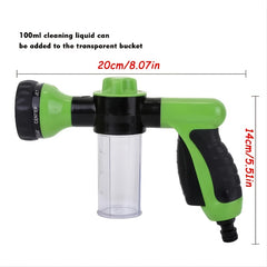 Portable Automatic Foam Gun High Pressure Water Gun Nozzle Spray