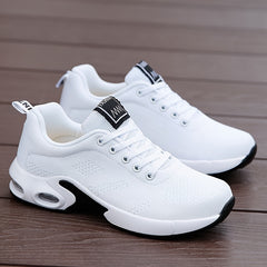 Women's Breathable Air Cushion Lace Up Sneakers