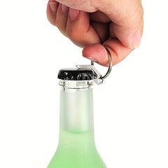 Outdoor Keychain Bottle Opener Mini Stainless Steel Portable