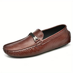 Men's Horsebit Loafer Shoes Lightweight Non Slip Casual Shoes