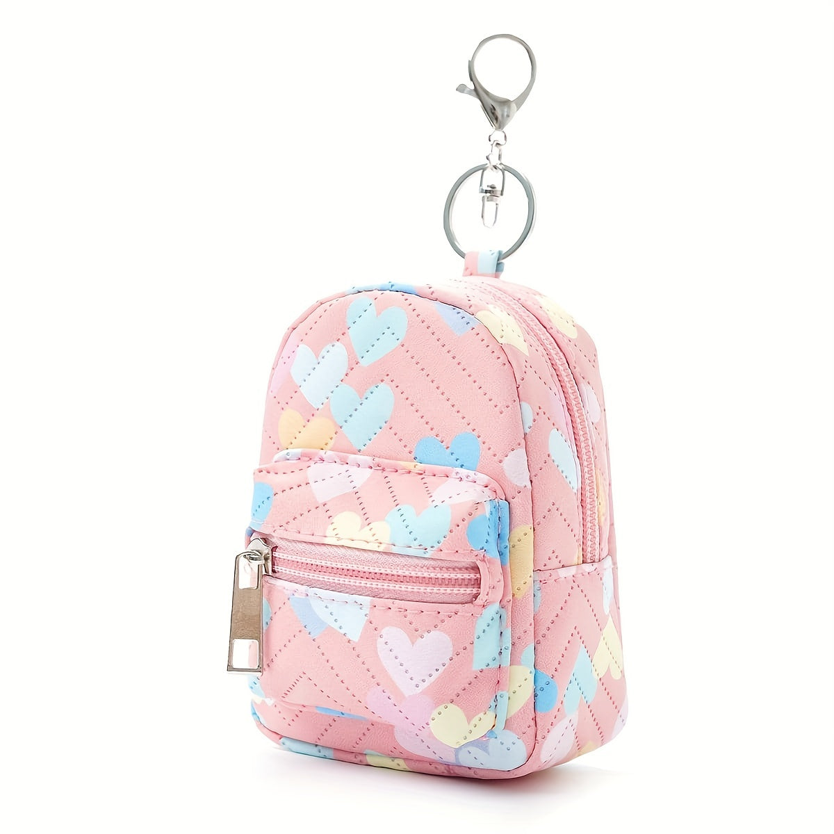 Zipper Bag Coin Purse for Kids Backpack Pendant
