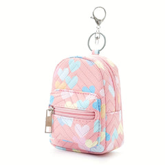 Zipper Bag Coin Purse for Kids Backpack Pendant