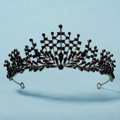 Crystal Headband Tiara Hair Accessory for Prom Birthday