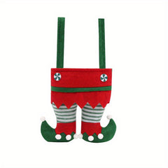 1pc Non-woven Christmas Elf Candy Bag Gift Navidad