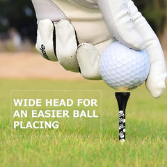 30 Golf Skull Studs Tee Ball Holder 83mm Size